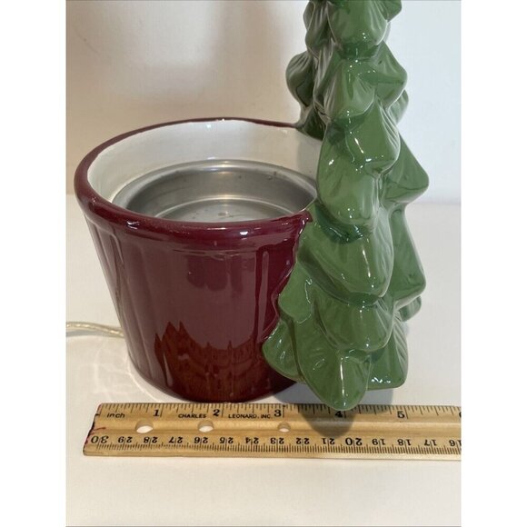 Yankee Candle Scenterpiece Christmas Tree Easy Meltcup Wax Warmer Retired Tested - Picture 9 of 11